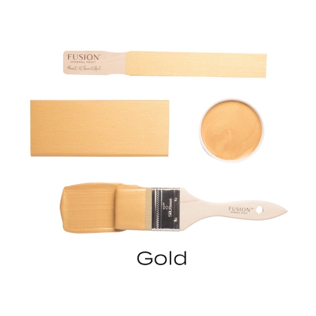 Fusion Mineral Paint metallikvärv Gold 