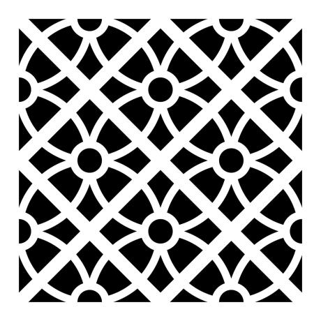 Śabloon Cement tile nr 1