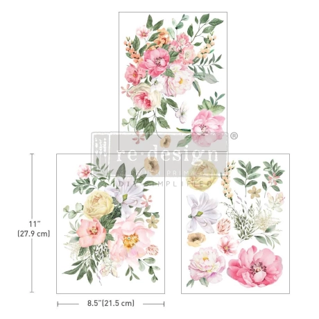 Redesign with Prima siirdepilt Bouquet for my Love