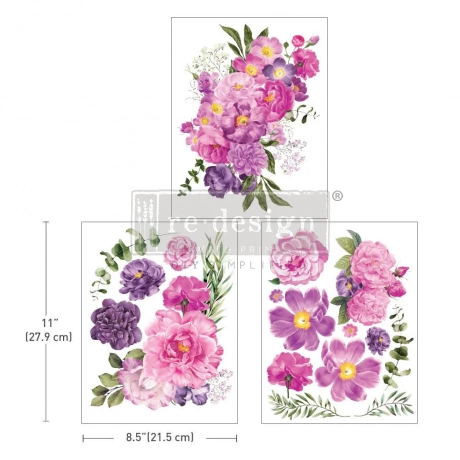 Redesign with Prima siirdepilt Purple blossom