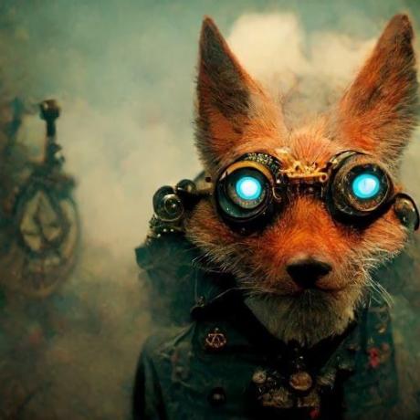 MINT dekupaaźipaber Future fox, suurus A1