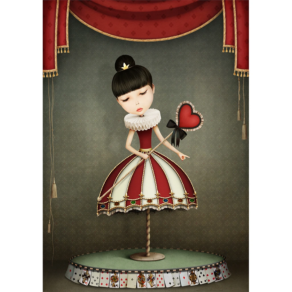 MINT dekupaaźipaber Fairy Queen  suurus A3